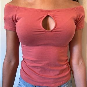 Off the Shoulders Cropped Top